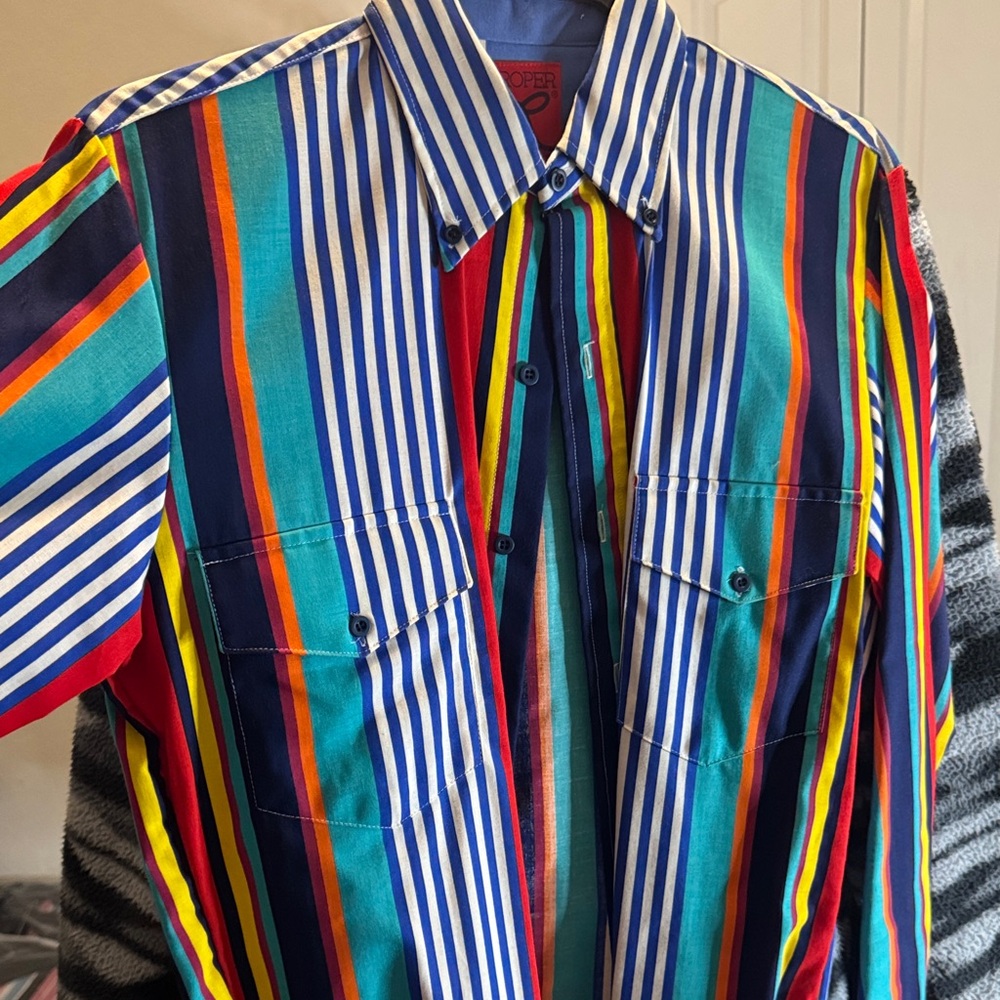 Roper Multicolor Striped Men's Shirt